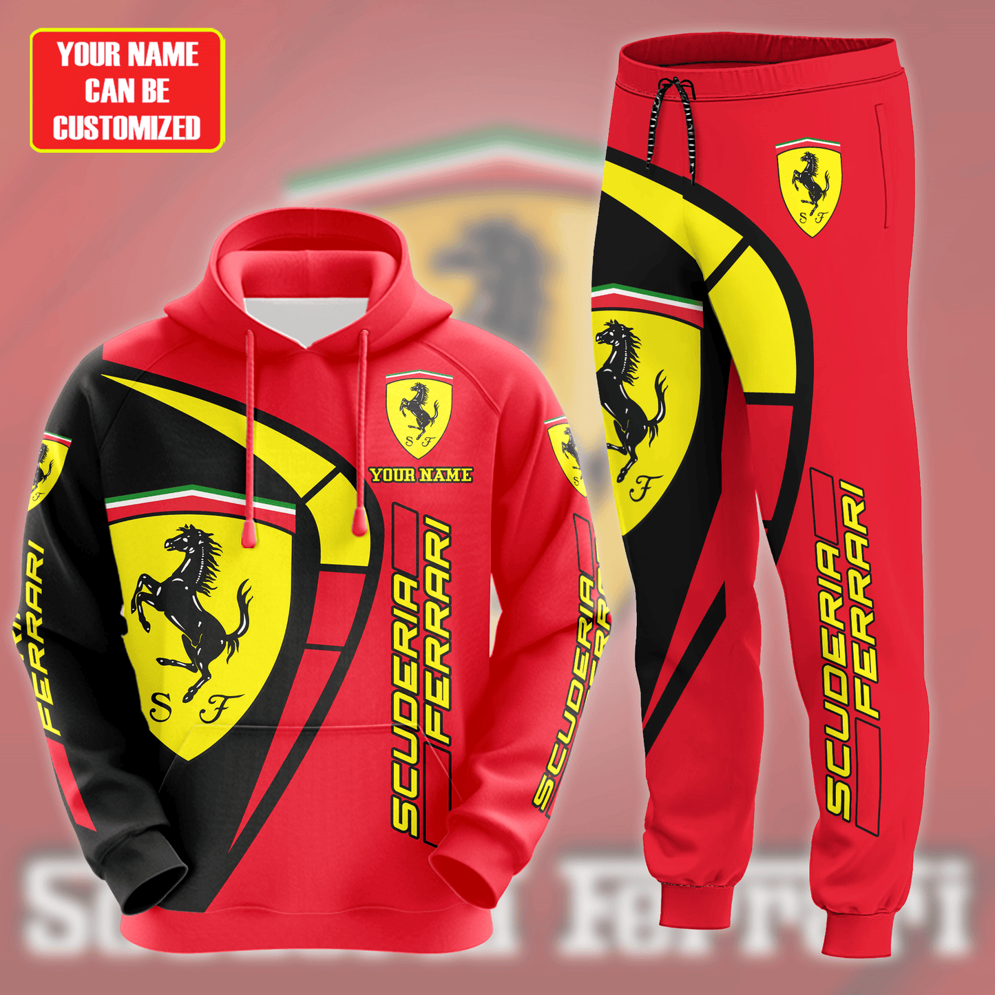 Personalized SF 3D All over Printed Hoodie and Sweatpants set V11