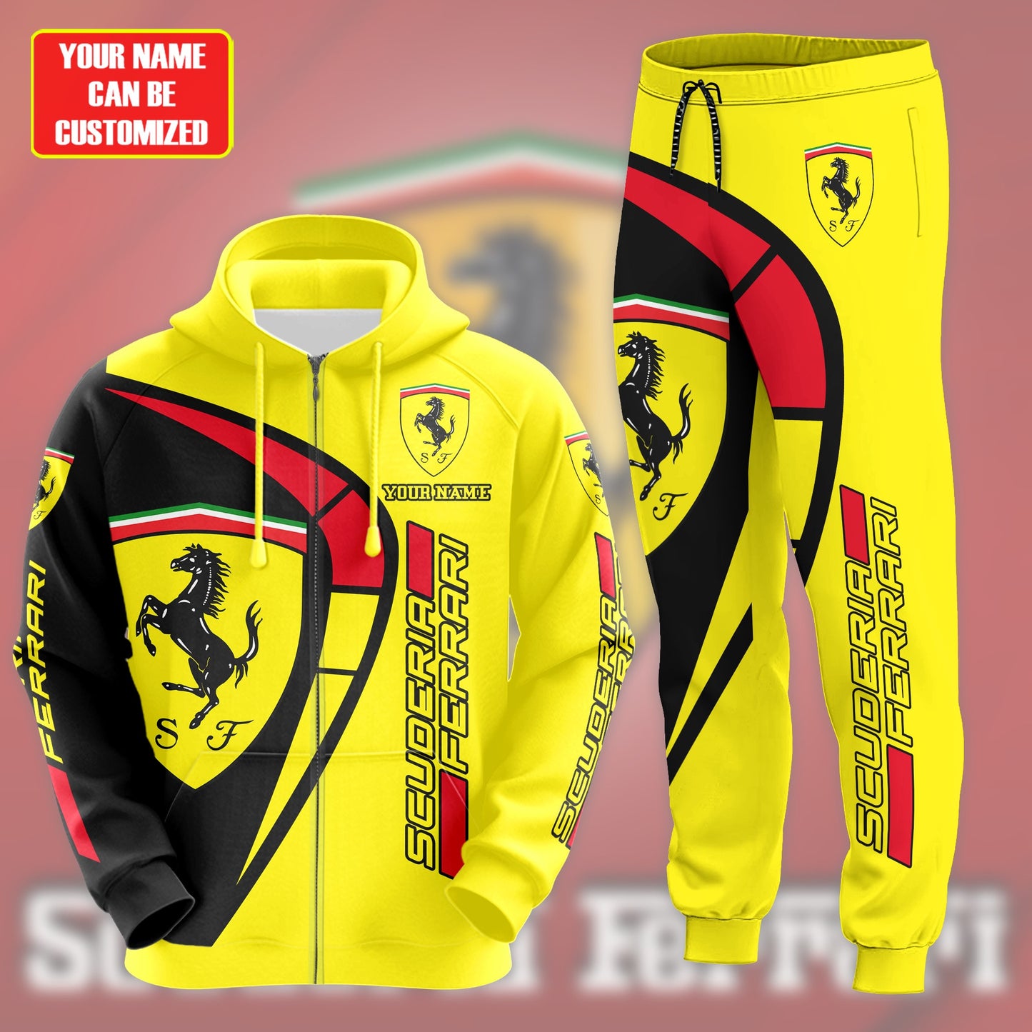 Personalized SF 3D All over Printed Hoodie and Sweatpants set V11