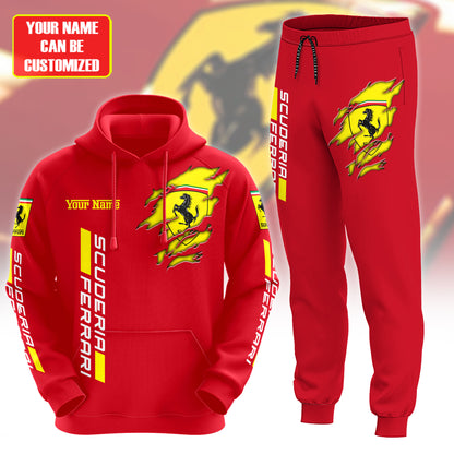 Personalized SF Classic 3D All over Printed Hoodie and Sweatpants set