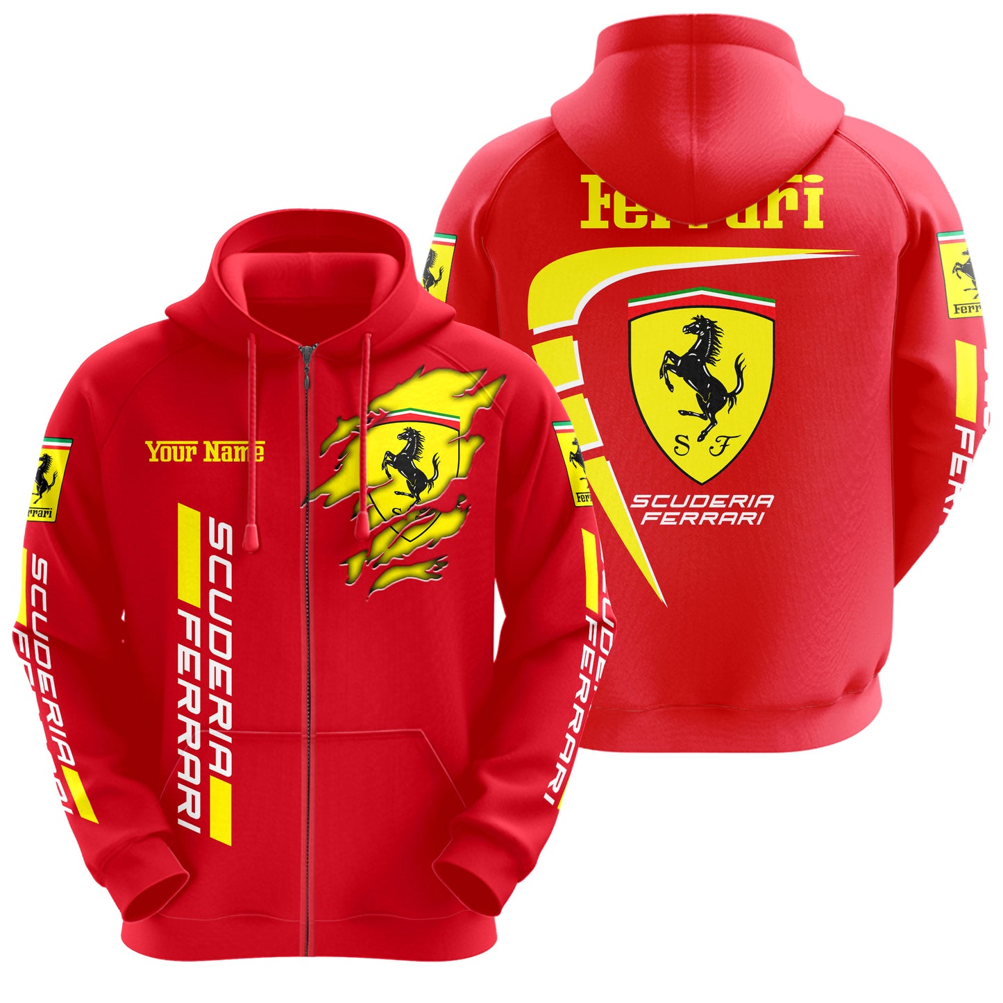 Personalized SF Classic 3D All over Printed Hoodie and Sweatpants set