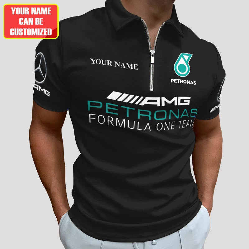 Personalized Merc AM Petronas 3D Full Printing Set , Merc AM Petronas Shirt , Set , Zipper Polo, Hoodie , Short , Polo , hawaii , ...