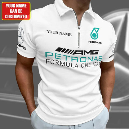 Personalized Merc AM Petronas 3D Full Printing Set , Merc AM Petronas Shirt , Set , Zipper Polo, Hoodie , Short , Polo , hawaii , ...