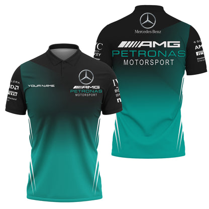Personalized Merc AMG Petronas 3D Full Printing Set ,Merc AMG Petronas Shirt , Hoodie , Short , Polo ,hawaii V3