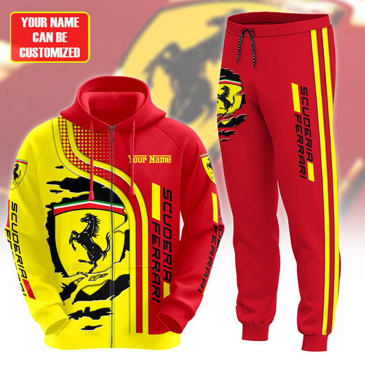 Personalized SF Q12 3D All over Printed Hoodie and Sweatpants set