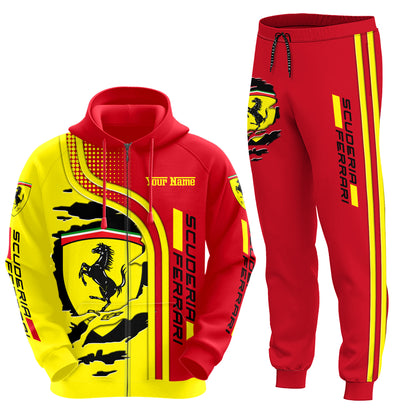 Personalized SF Q12 3D All over Printed Hoodie and Sweatpants set