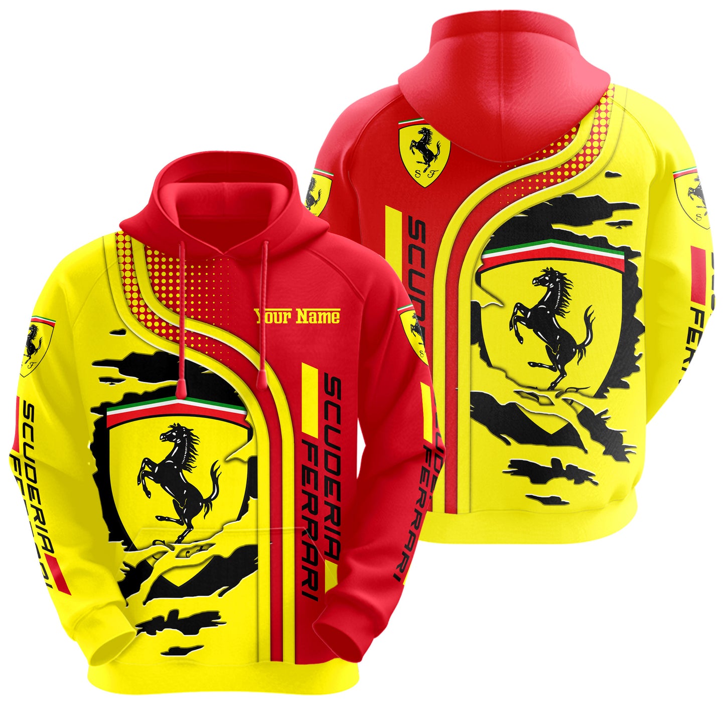 Personalized SF Q12 3D All over Printed Hoodie and Sweatpants set