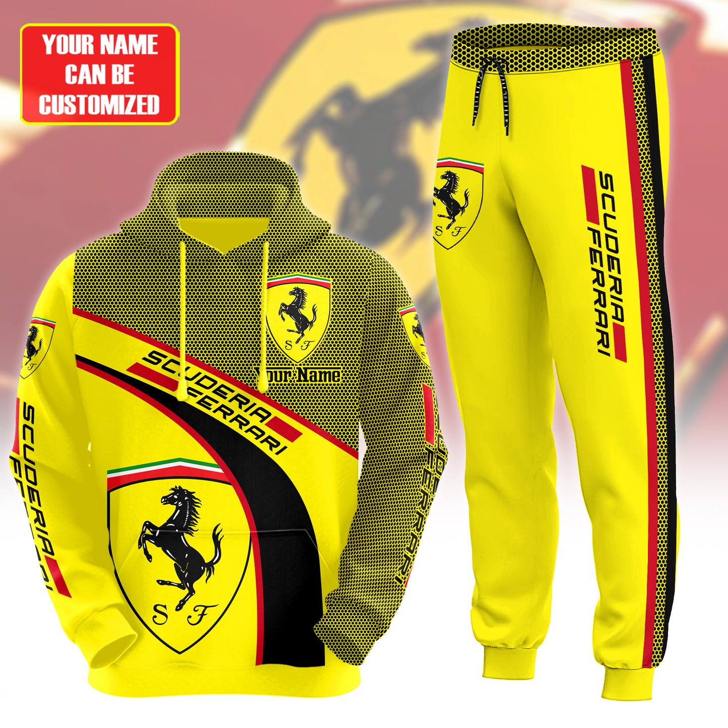 Personalized SF 3D All over Printed Hoodie and Sweatpants set V12