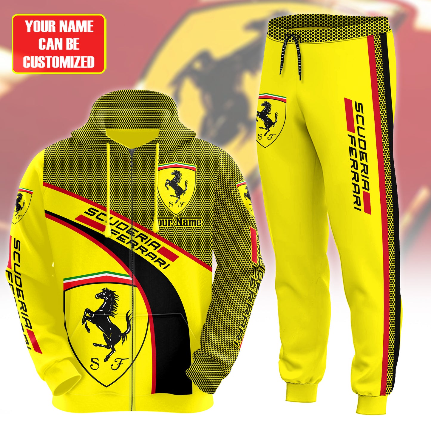 Personalized SF 3D All over Printed Hoodie and Sweatpants set V12