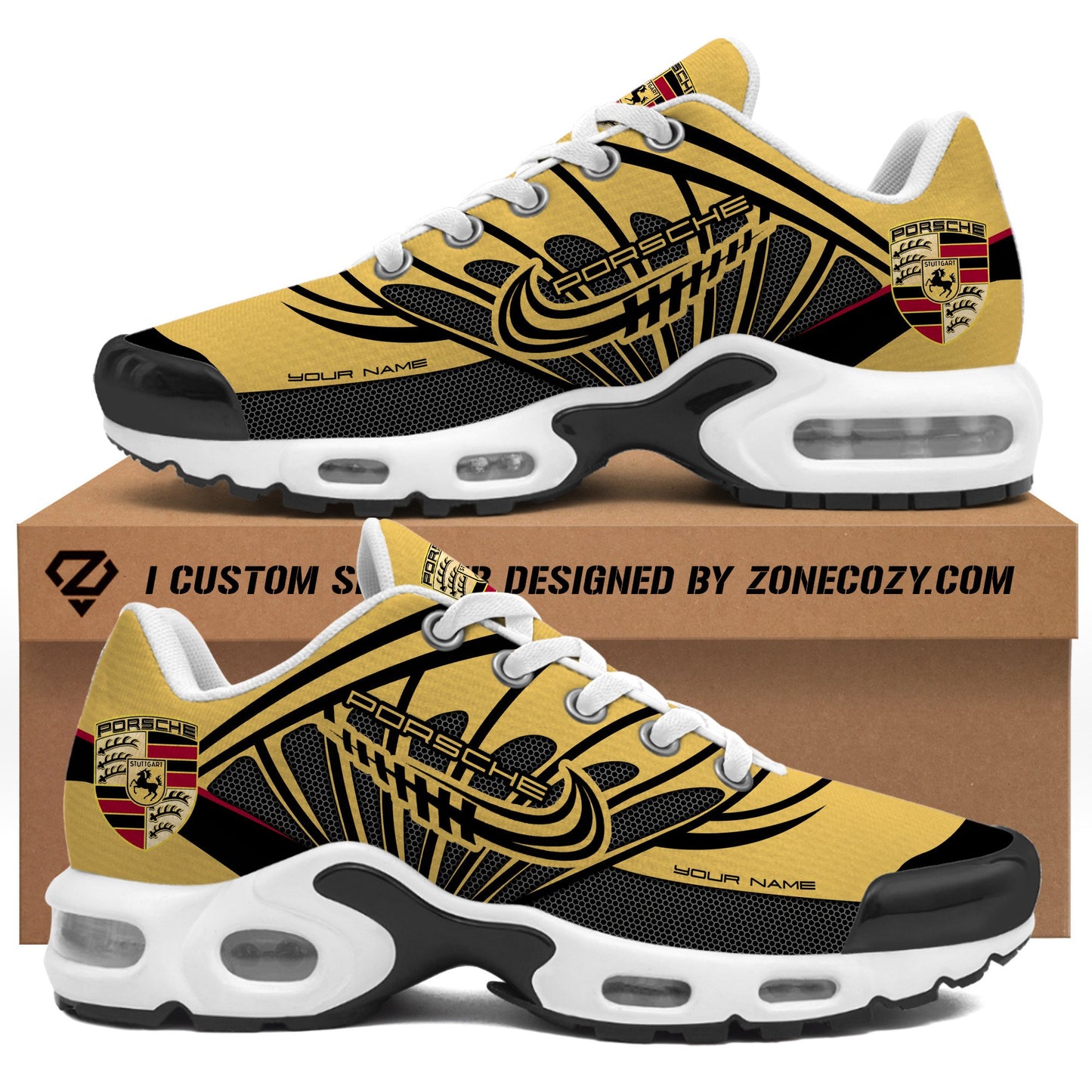 Personalized Pors Sport Air Cushion Sneaker