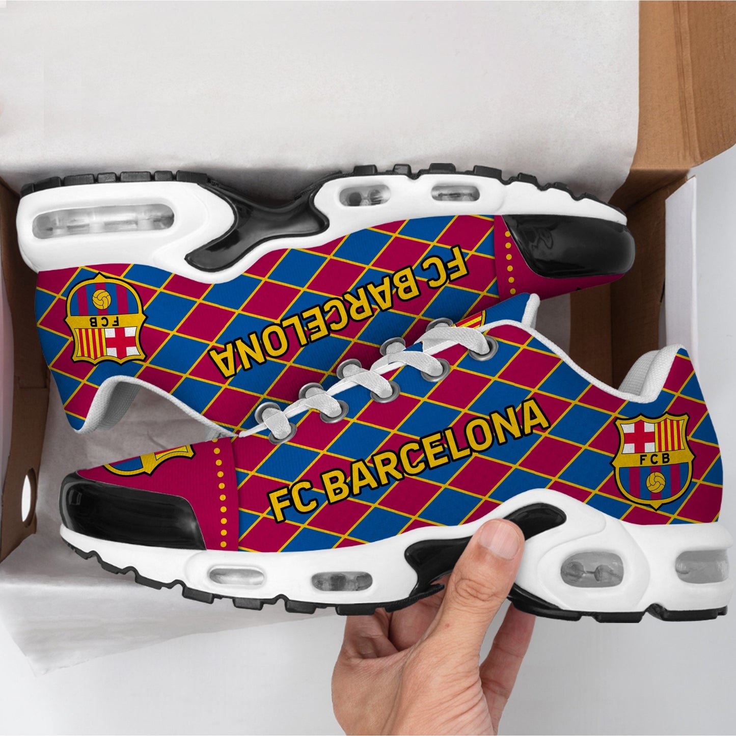 Personalized Barcelona Air Cushion Sneaker V7