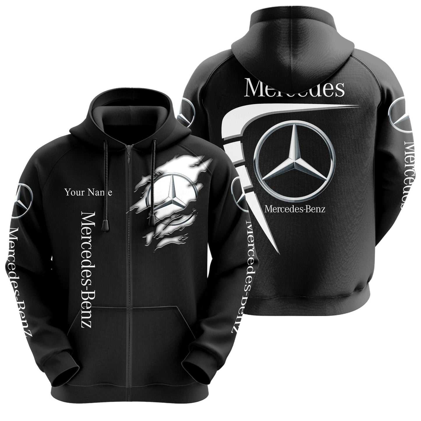 Personalized Merc Classic 3D All over Printed Hoodie and Sweatpants set