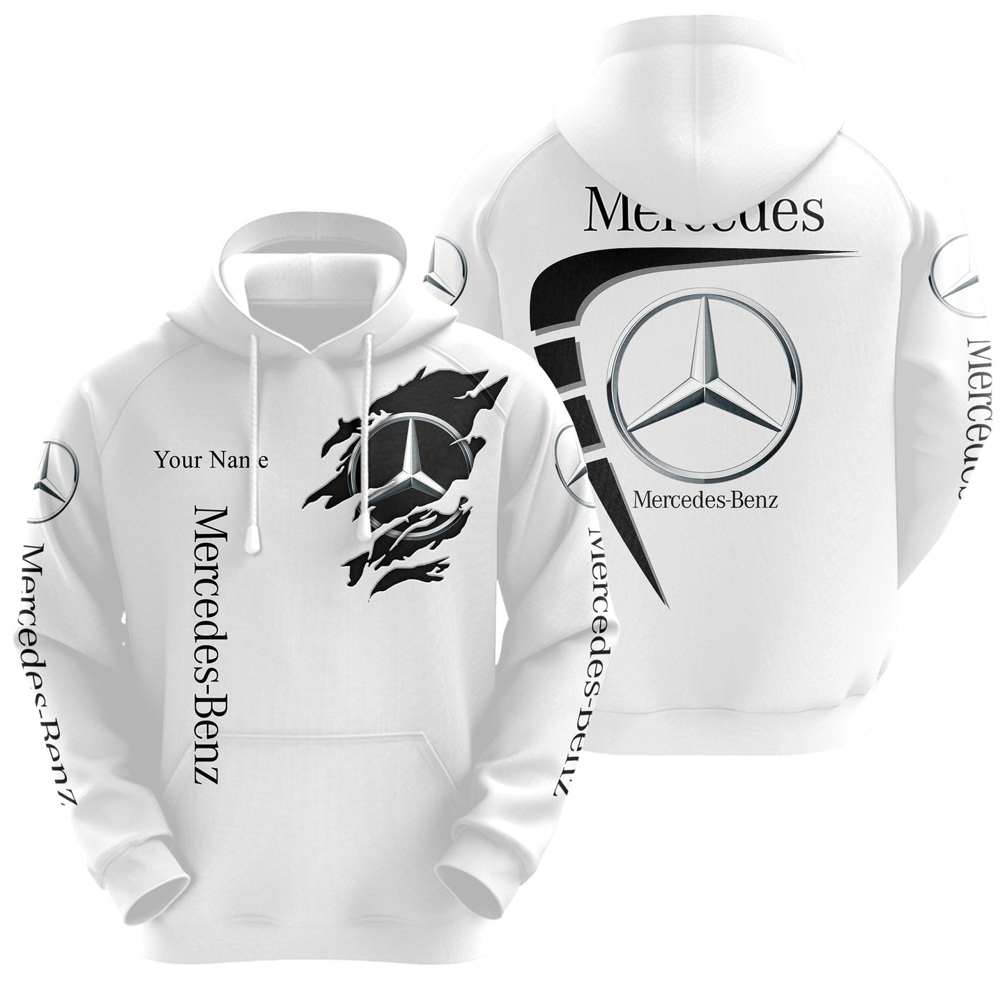 Personalized Merc Classic 3D All over Printed Hoodie and Sweatpants set