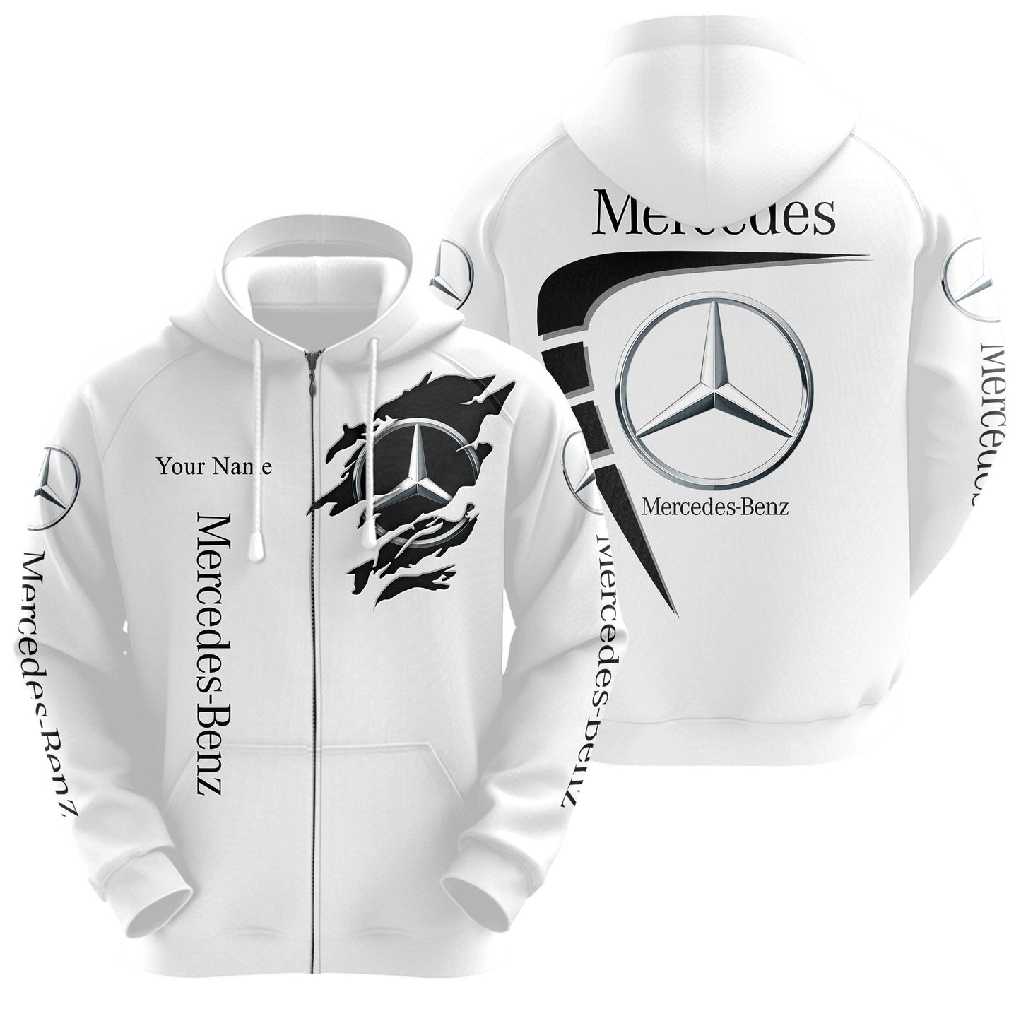Personalized Merc Classic 3D All over Printed Hoodie and Sweatpants set