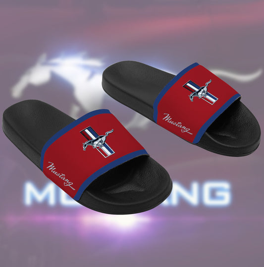 F Mustang Custom Leather Sandals