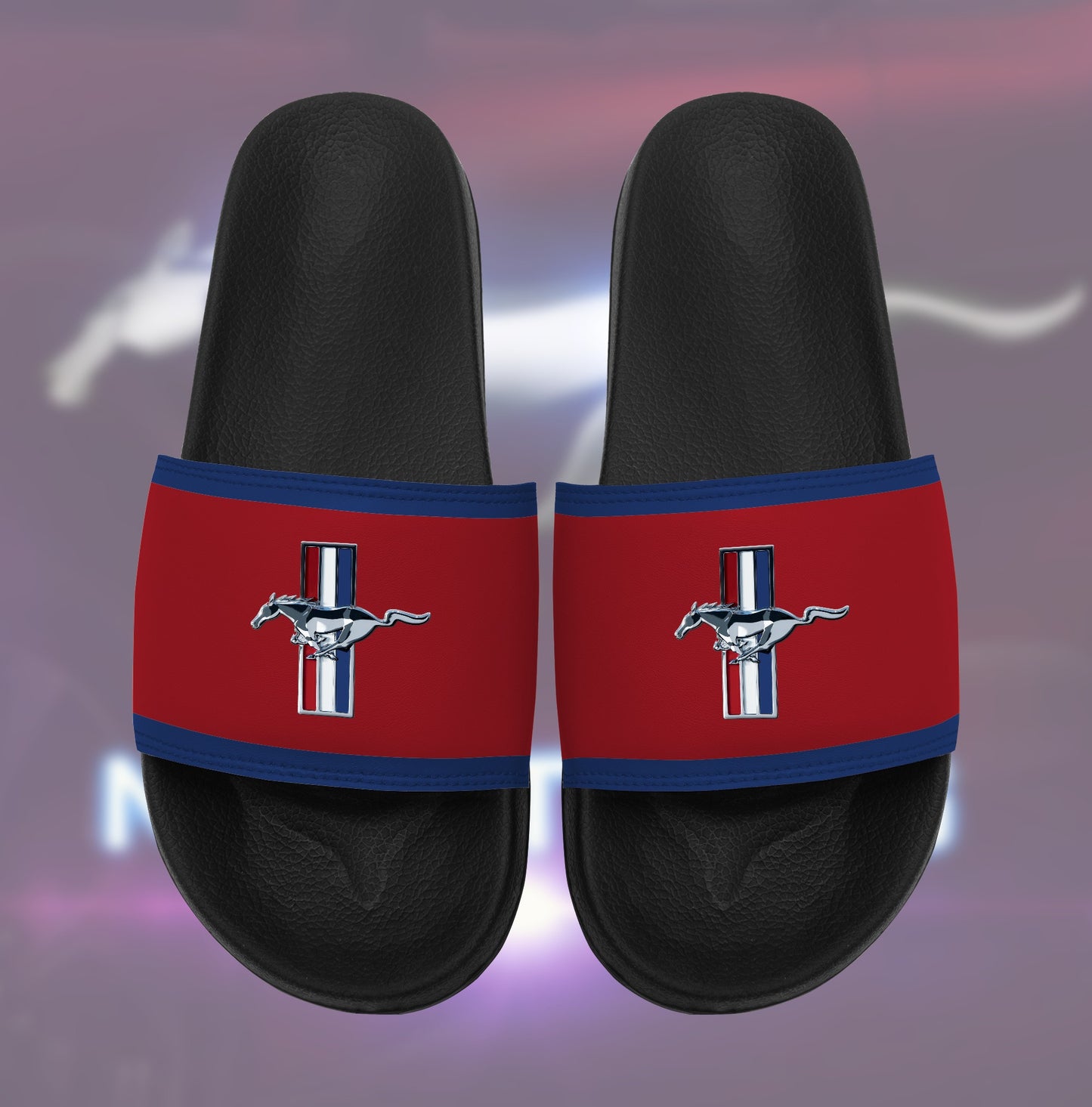 F Mustang Custom Leather Sandals