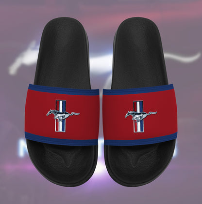 F Mustang Custom Leather Sandals