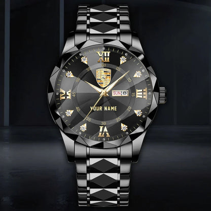 Personalized Pors Luxury Alloy Charley Watch