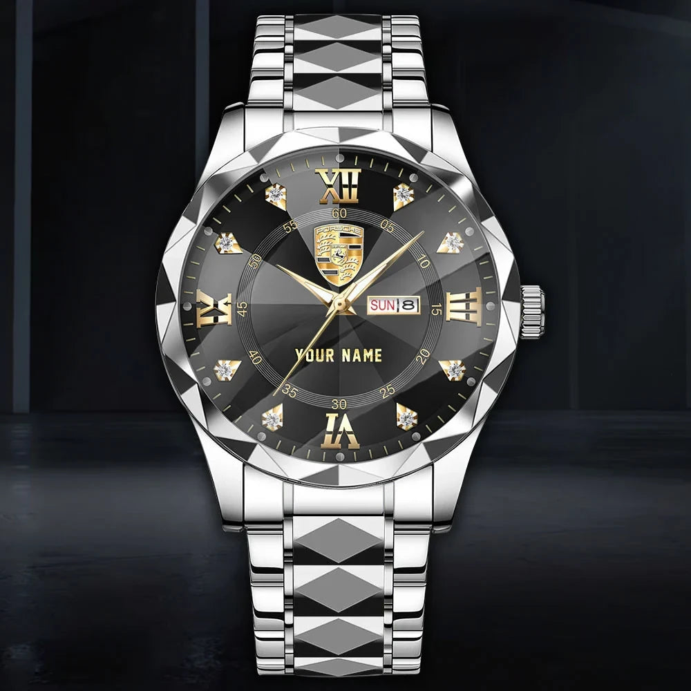 Personalized Pors Luxury Alloy Charley Watch