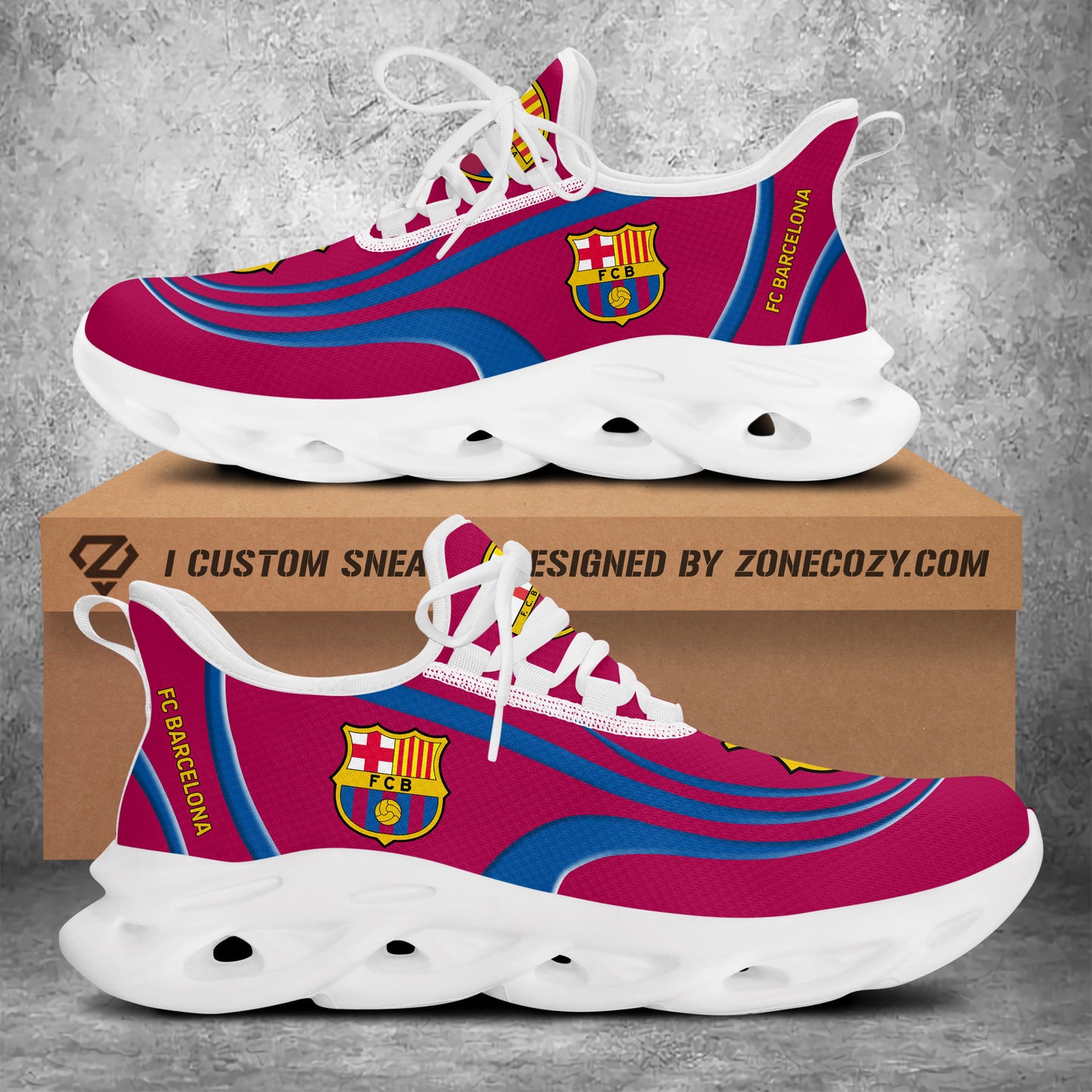 Barcelona V10 Chunky Custom Sneaker