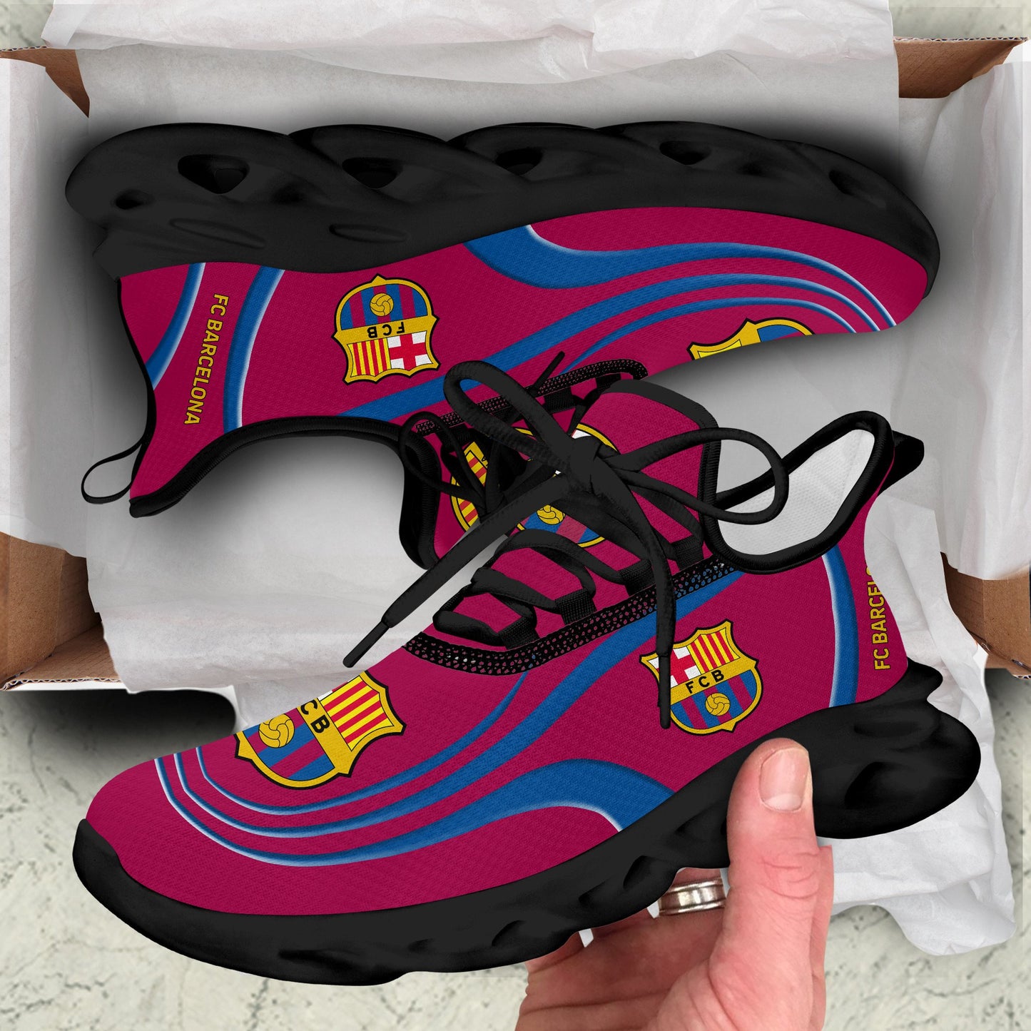Barcelona V10 Chunky Custom Sneaker