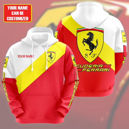 Personalized SF Stripe All over Printed Hoodie and Sweatpants set