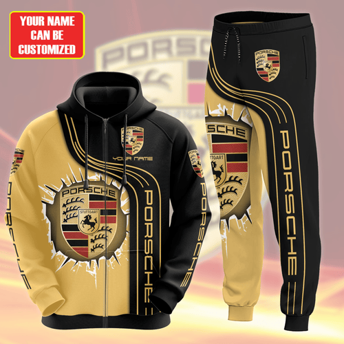 Personalized Pors 3D All over Printed Hoodie and Sweatpants set