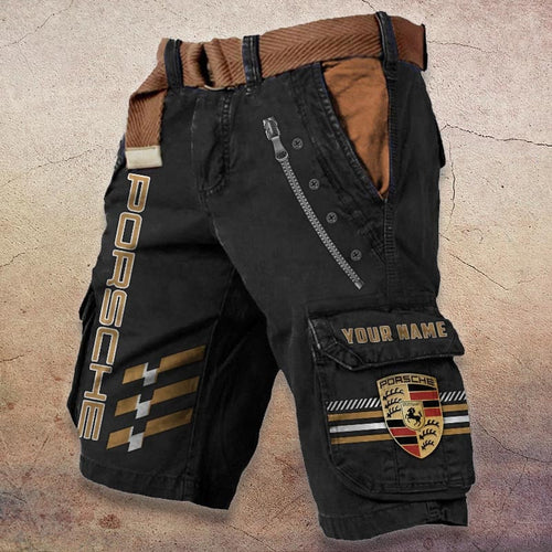 Personalized Pors Tactical Cargo Shorts