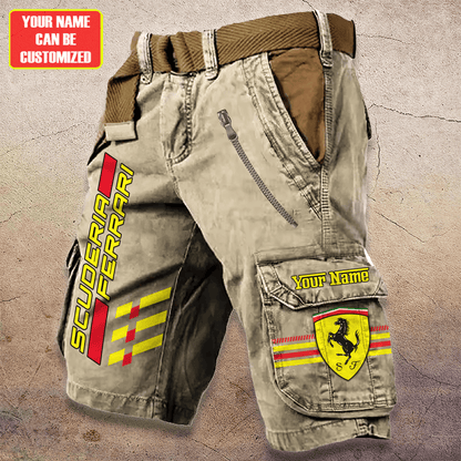 Personalized SF Tactical Cargo Shorts
