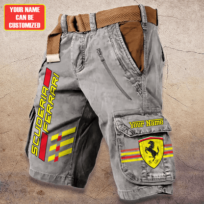 Personalized SF Tactical Cargo Shorts