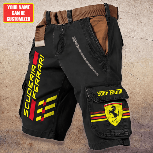 Personalized SF Tactical Cargo Shorts
