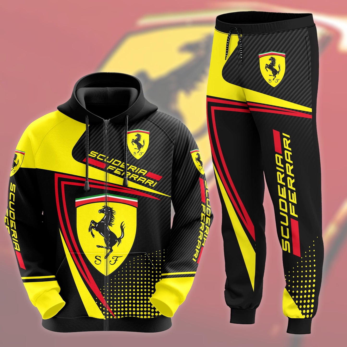 Personalized SF 3D All over Printed Hoodie and Sweatpants set V13