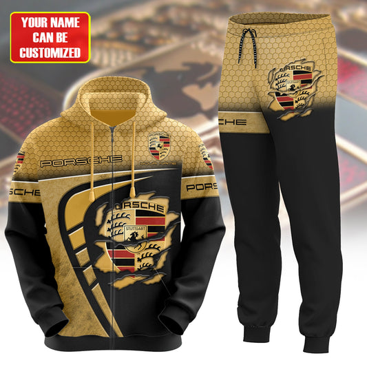 Personalized Pors 3D All over Printed Hoodie and Sweatpants set