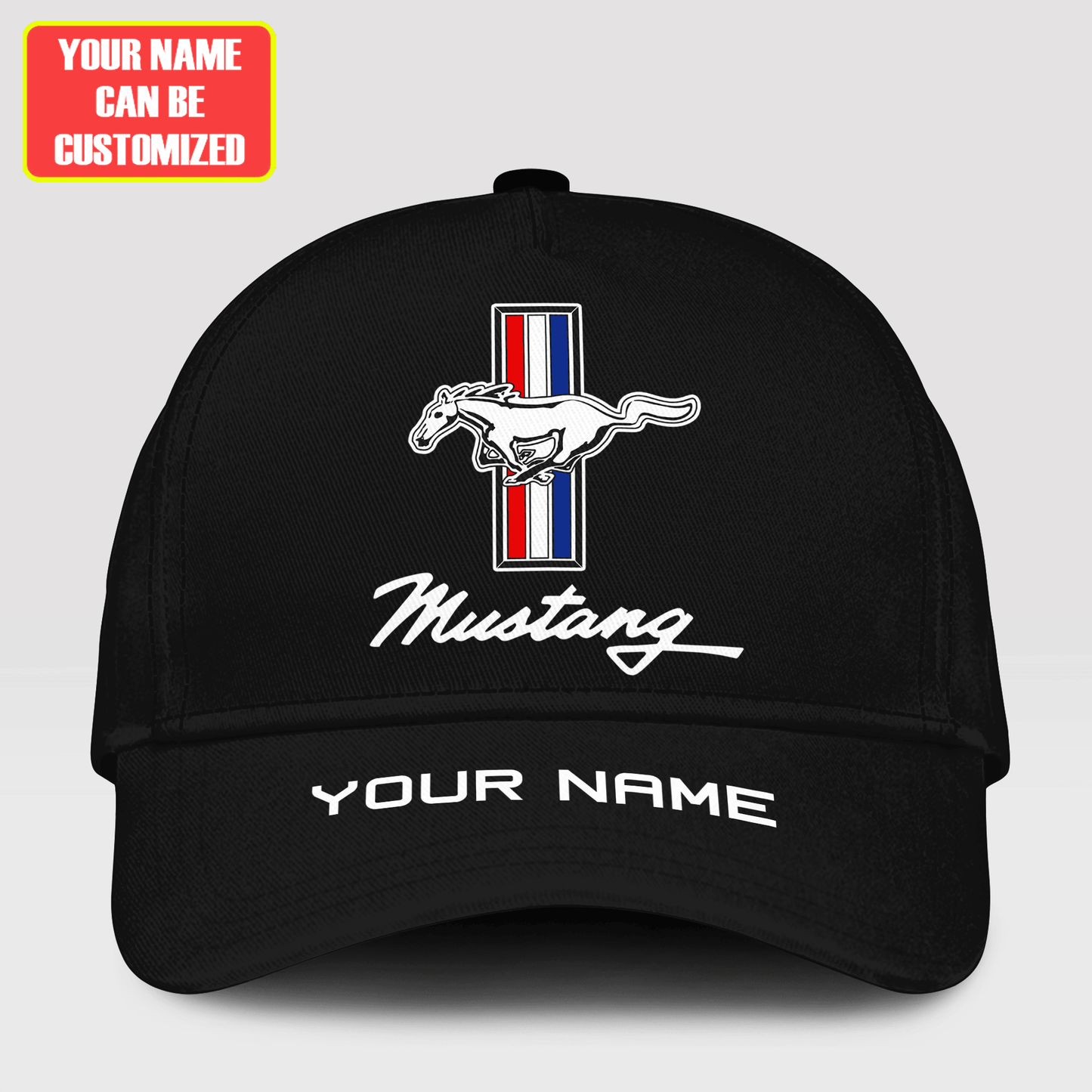 F Mustang Classic Black Cap S050405