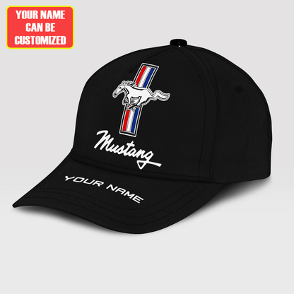 F Mustang Classic Black Cap S050405