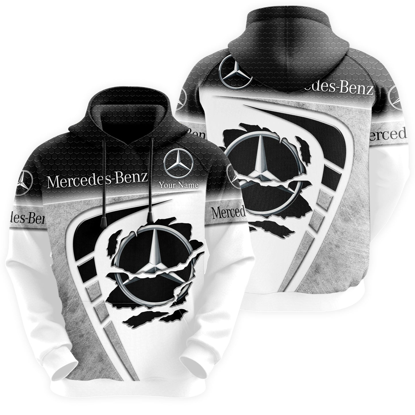 Personalized Merc All over Printed Hoodie and Sweatpants set