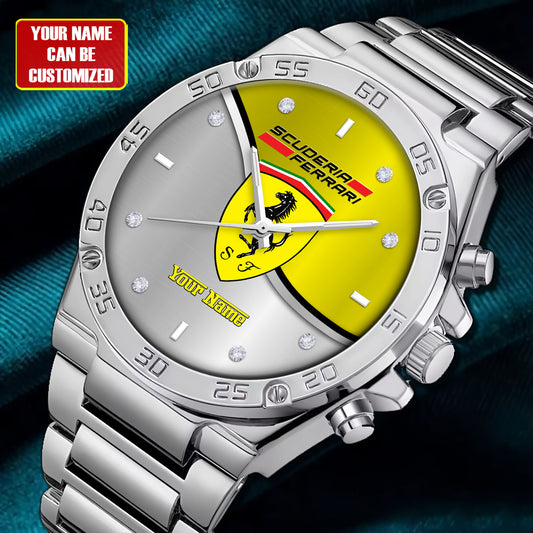 Personalized S.F Luxury Dial Steel Watch
