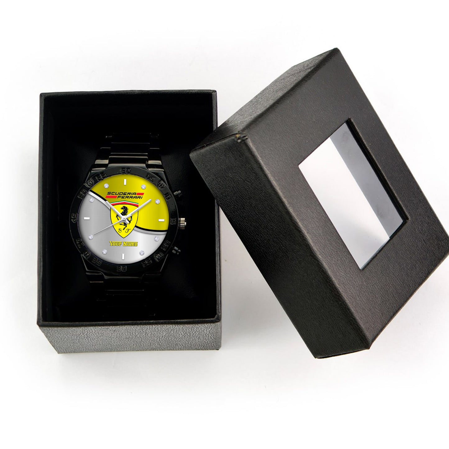 Personalized S.F Luxury Dial Steel Watch