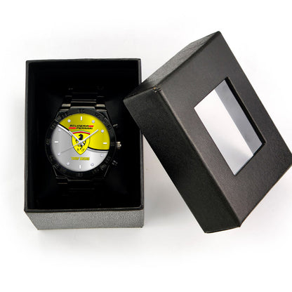 Personalized S.F Luxury Dial Steel Watch