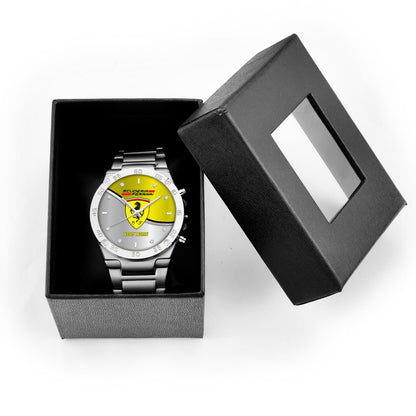 Personalized S.F Luxury Dial Steel Watch