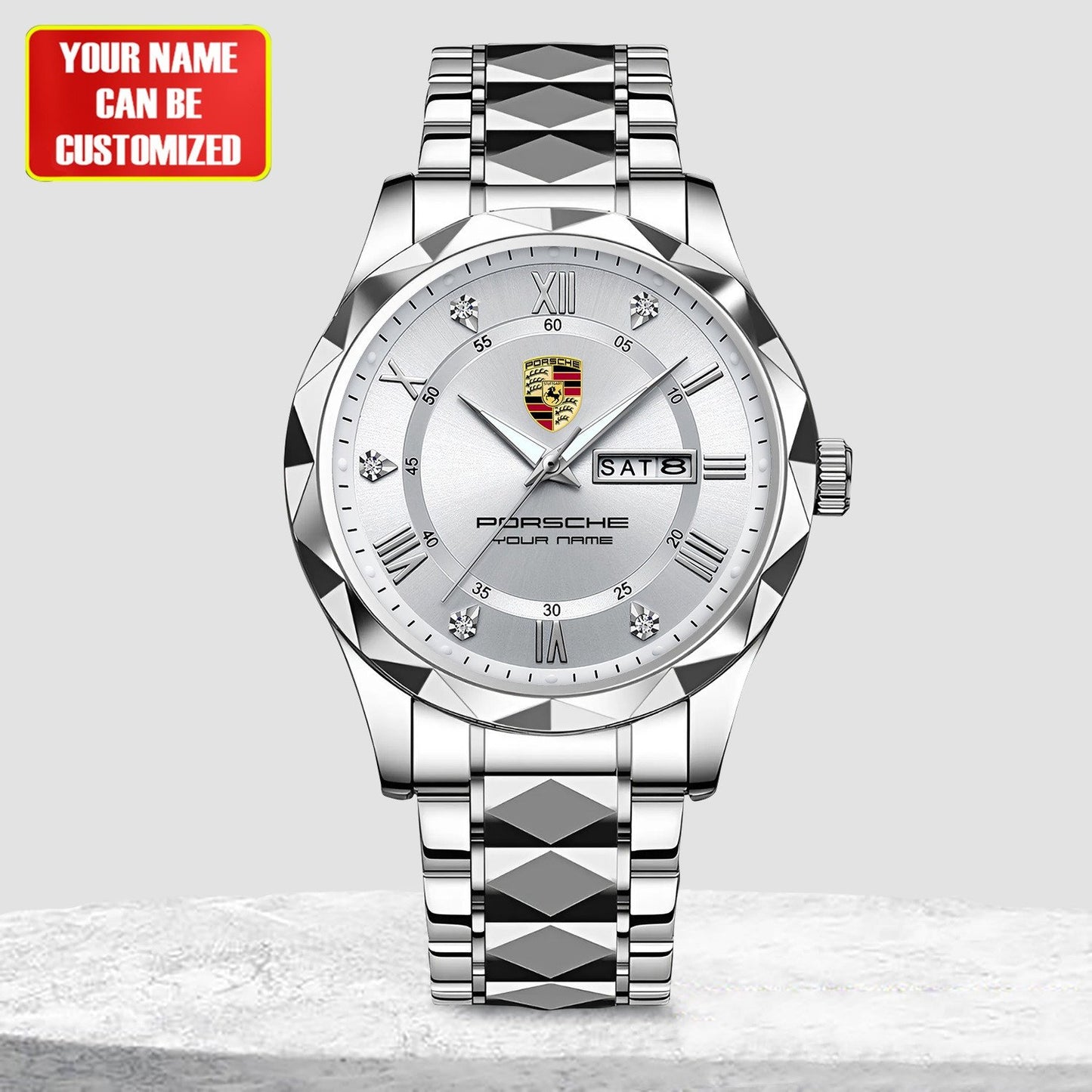 Personalized Pors Alloy Charley Watch