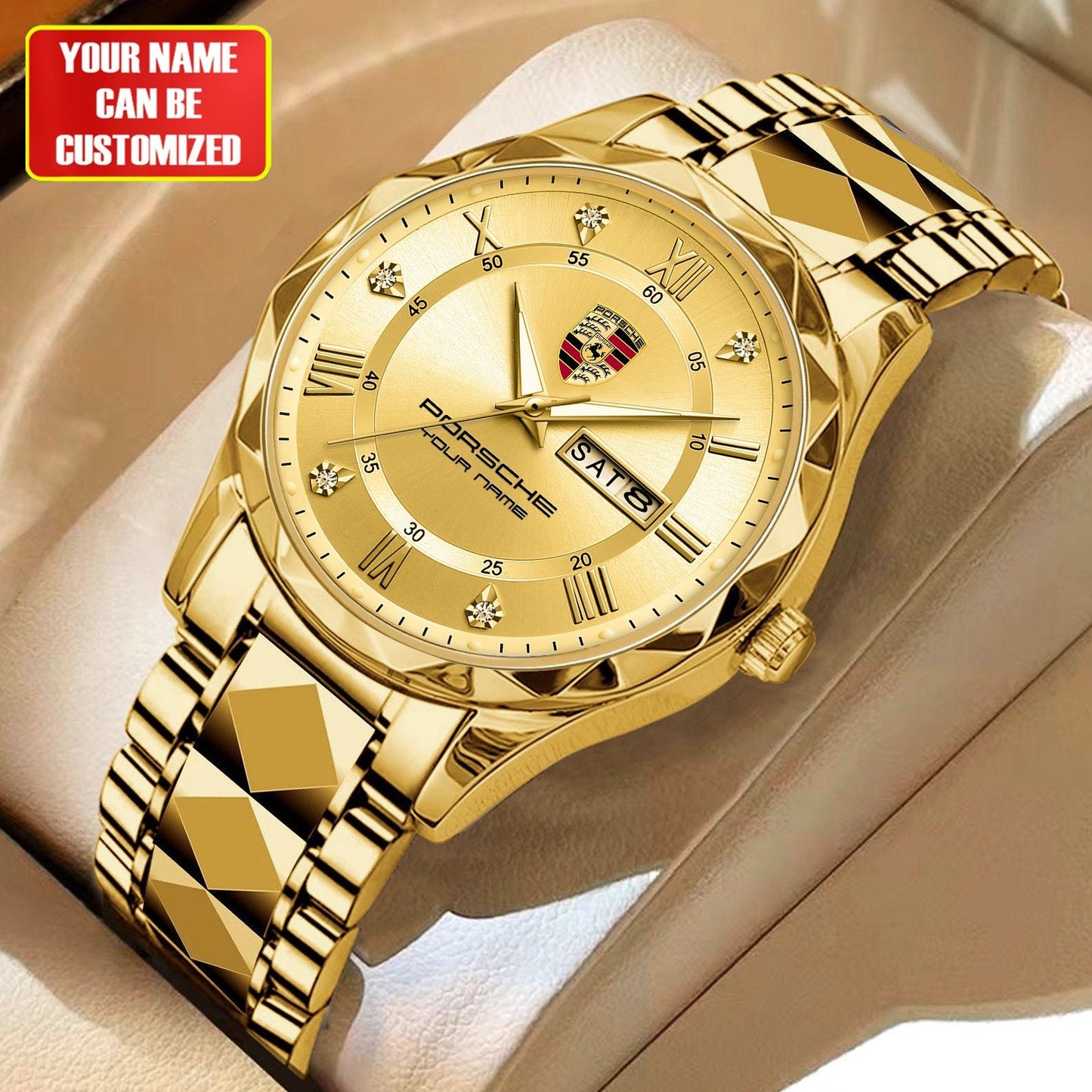 Personalized Pors Alloy Charley Watch