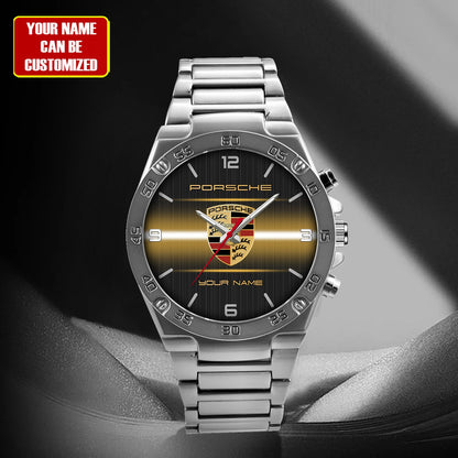 Personalized Pors Sport Dial Steel Watch