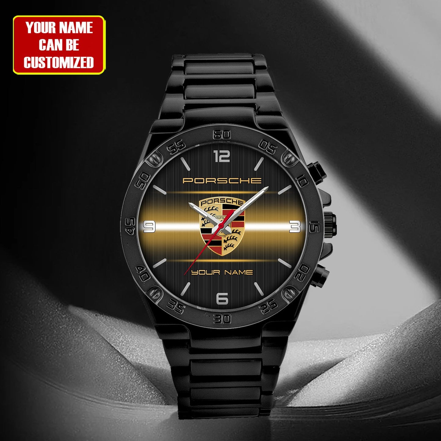 Personalized Pors Sport Dial Steel Watch
