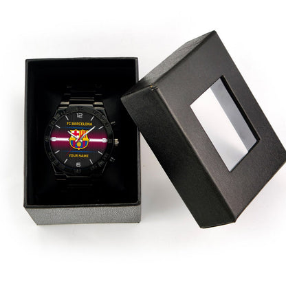 Personalized Barcelona Sport Dial Steel Watch