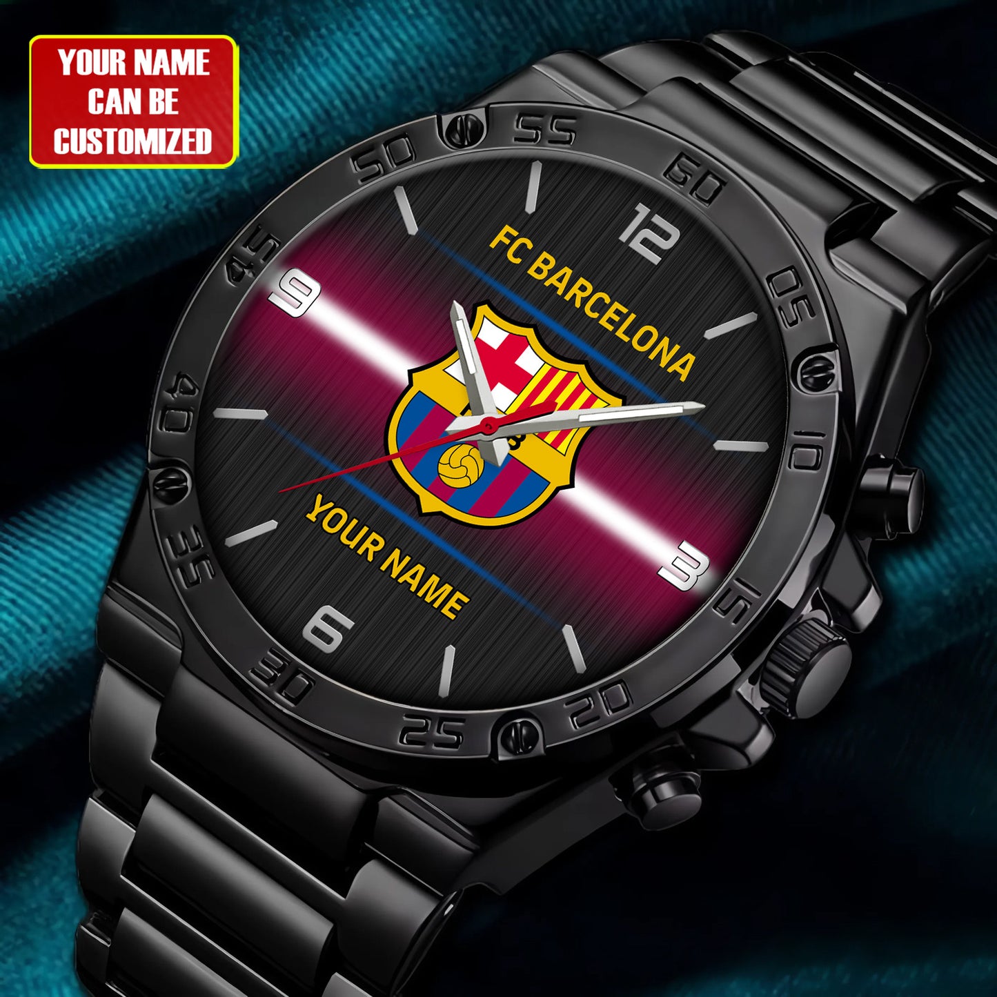 Personalized Barcelona Sport Dial Steel Watch
