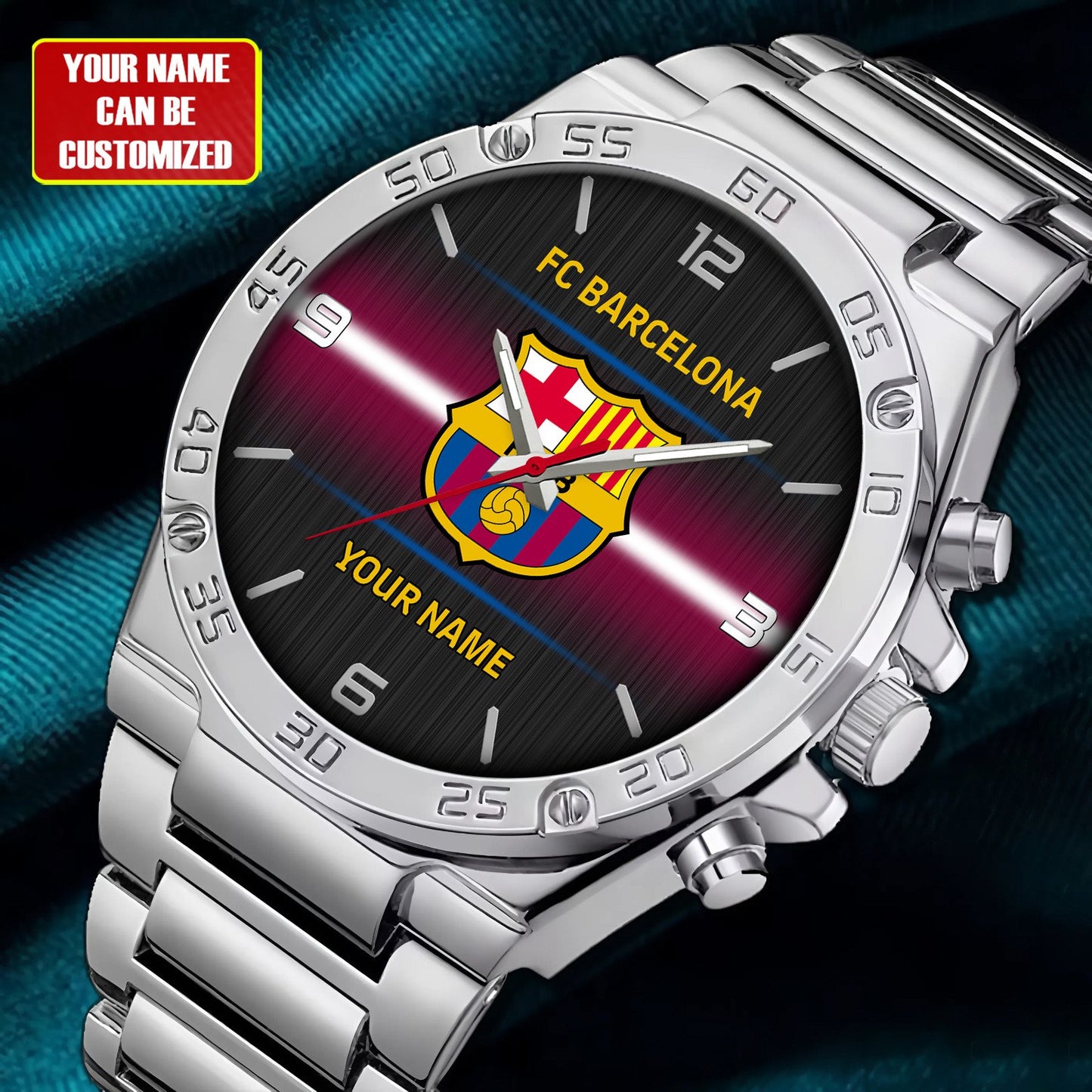 Personalized Barcelona Sport Dial Steel Watch