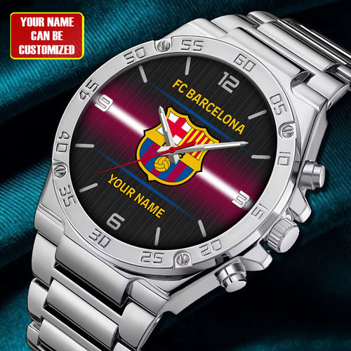 Personalized Barcelona Sport Dial Steel Watch