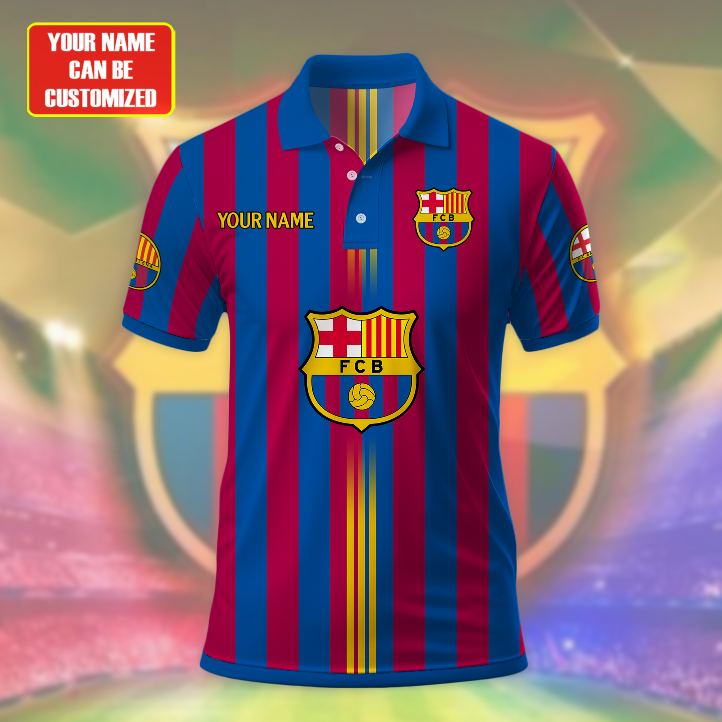 Personalized Barcelona 3D Full Printing Set , Barcelona Shirt , Hoodie , Short , Polo ,hawaii V10