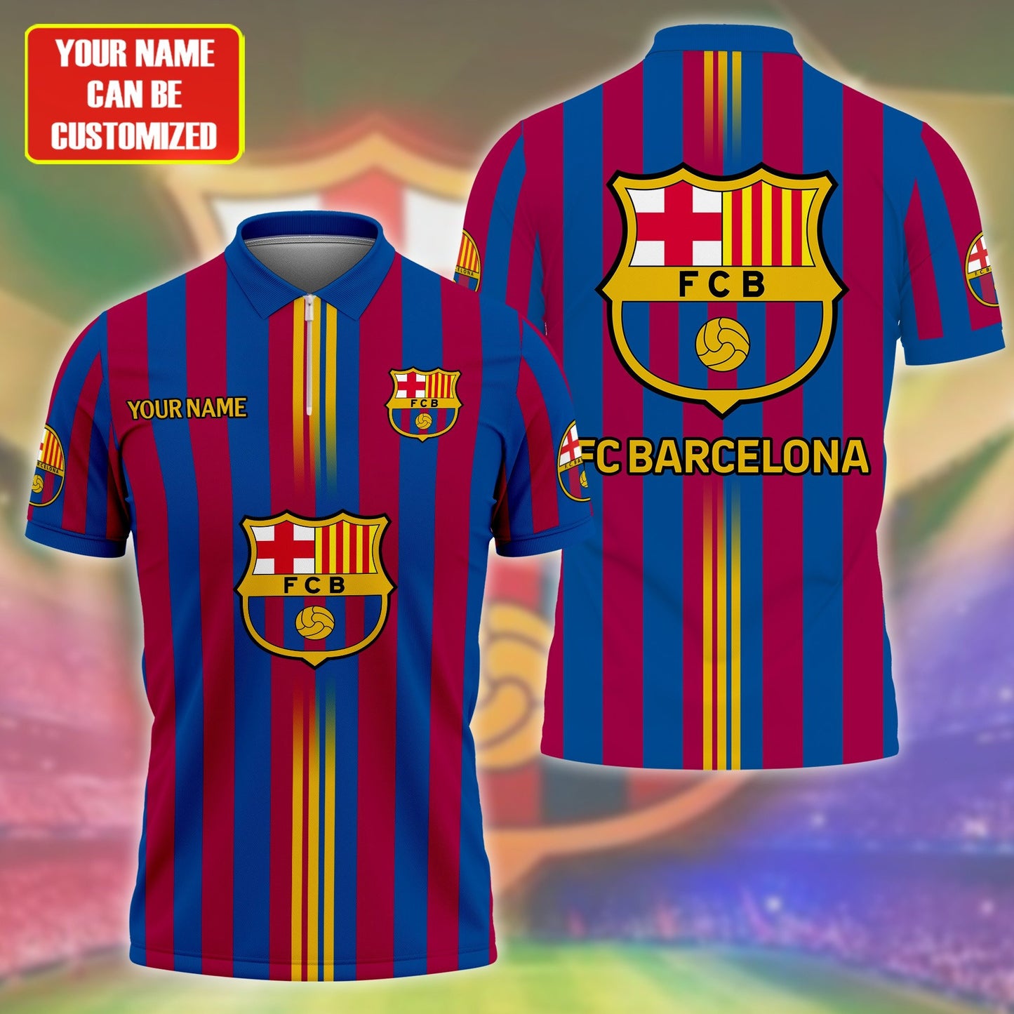 Personalized Barcelona 3D Full Printing Set , Barcelona Shirt , Hoodie , Short , Polo ,hawaii V10