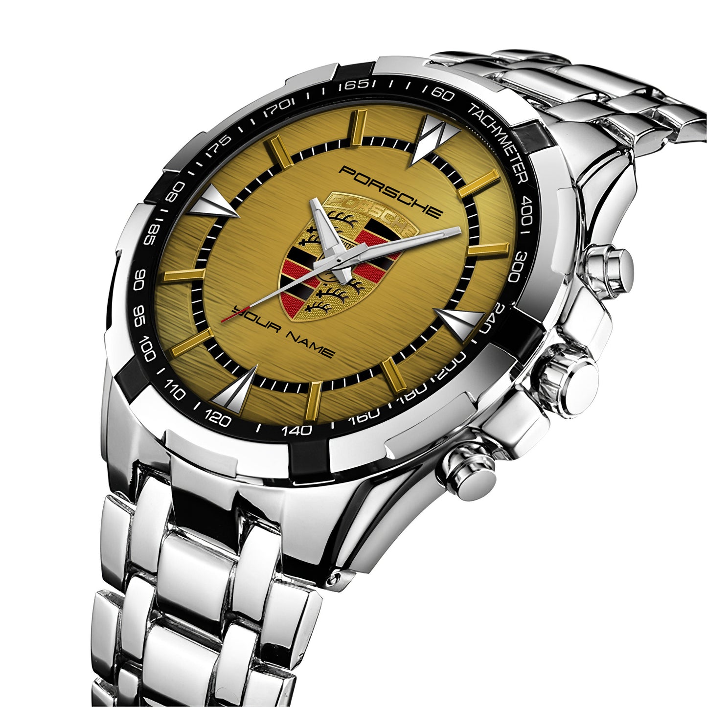 Personalized Pors Alloy Quartz Watch